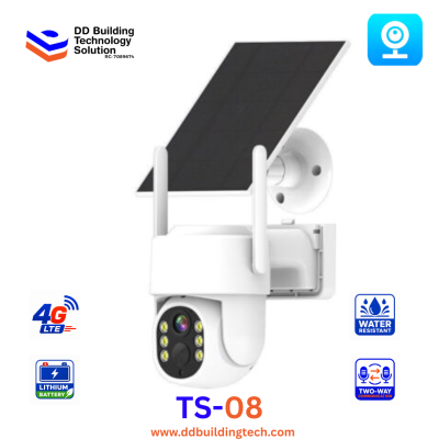 4G v380 Single Lens Solar PTZ Camera (TS-08)