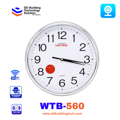 WIFI Analog Clock Camera