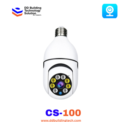 WIFI Single Lens PTZ Bulb Camera (CS-100)