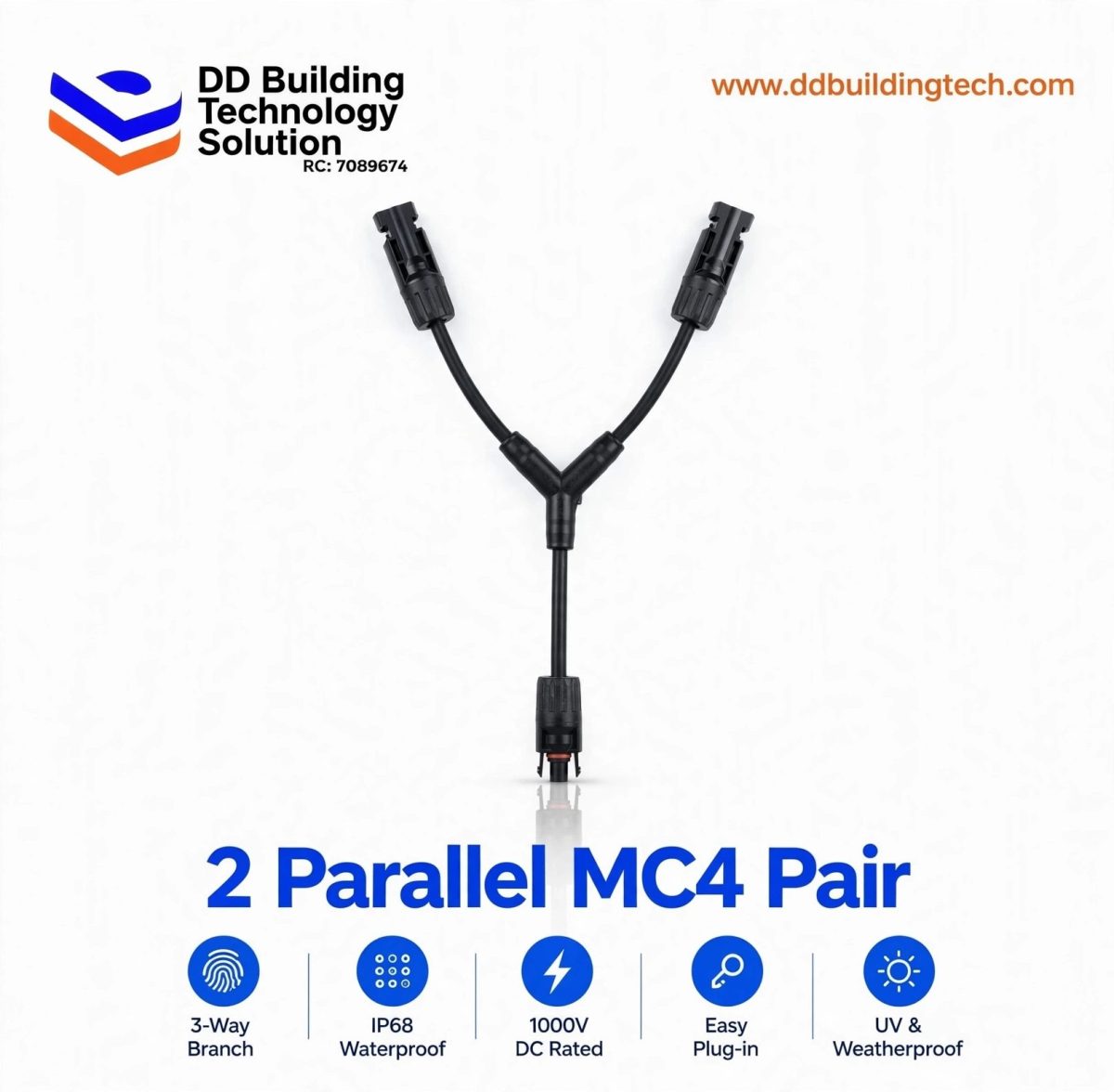 2 parallel MC4 PAIR