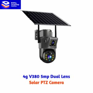 4g V380 5mp Dual Lens Solar PTZ Camera
