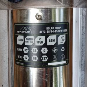 1.5hp DC Solar Submersible Pump - Image 5