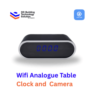 WiFi Digital Table Clock Camera - 1080P HD Night Vision | Motion Detection - Image 2