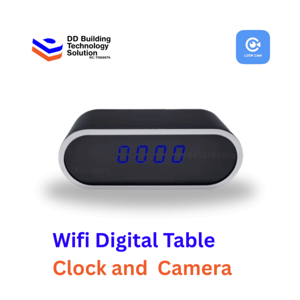 WiFi Table Clock with Hidden Camera