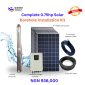 Complete 0.75hp Solar Borehole Installation Kit 